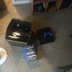 PS4 + PS VR + Collection Of Games 