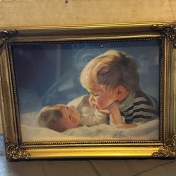 Donald Zolan Framed Collectable Lithograph