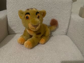 Vintage Disney Lion King Simba Plush