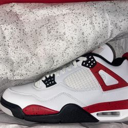 Jordan 4 Retro Fire Red 