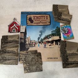 Knott’s Berry Farm & Ghost Town memorabilia package
