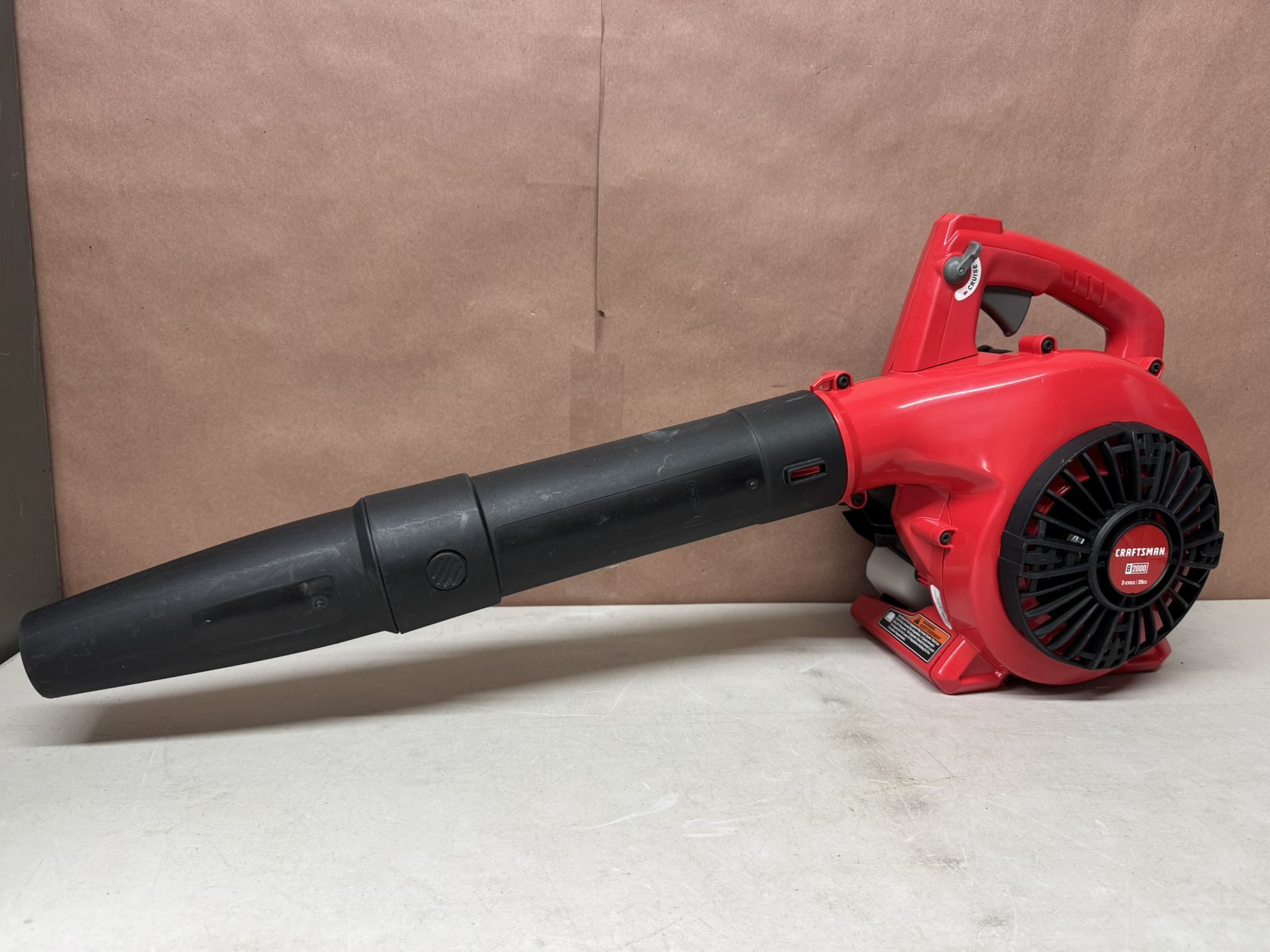 CRAFTSMAN B2000 25-cc 2-cycle 410-CFM 180-MPH Gas Handheld Leaf Blower