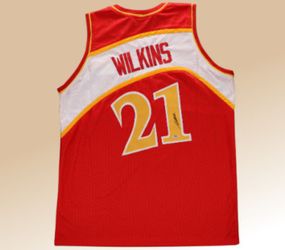 Signed Dominique Wilkins Jersey for sale or trade PSA authentication