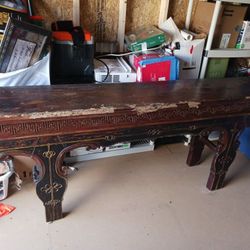 Antique Japanese Scribe Table