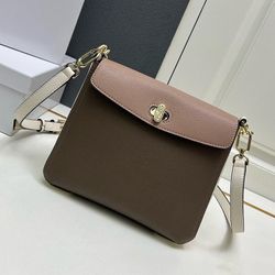 Furla Lychee Crossbody Bag Brown/Pink 