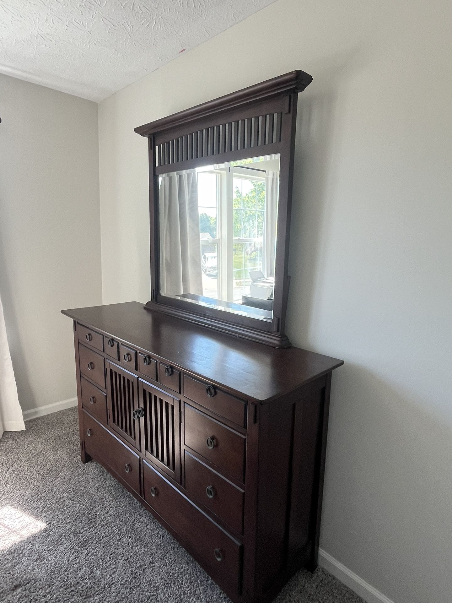 Dress and Detachable Mirror