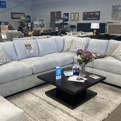 MEMORIAL DAY STARTS NOW💜❗️white comfy sectional ☁️☺️ $2,099