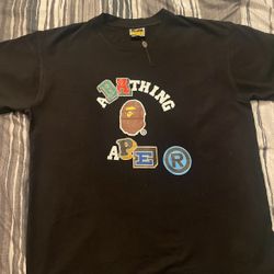 Large Black Bape Shirt