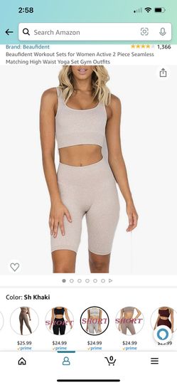 Biker Shorts And Top Set