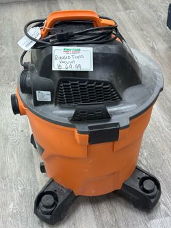 RIDGID vacuum