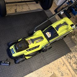 13” Ryobi Battery Powered Mower