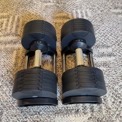 Adjustable Dumbbell Pair 50Ib (New in Box)