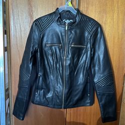 Faux Leather Jacket