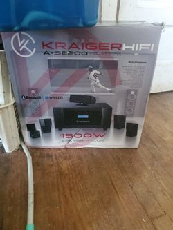 Kraiger Hifi Wirless Bluetooth Radio