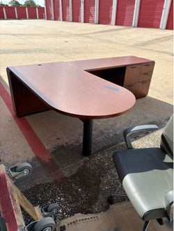 L shape desk
