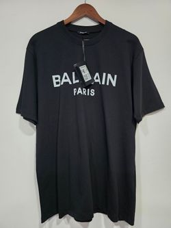 Balmain Paris Logo T-Shirt Black