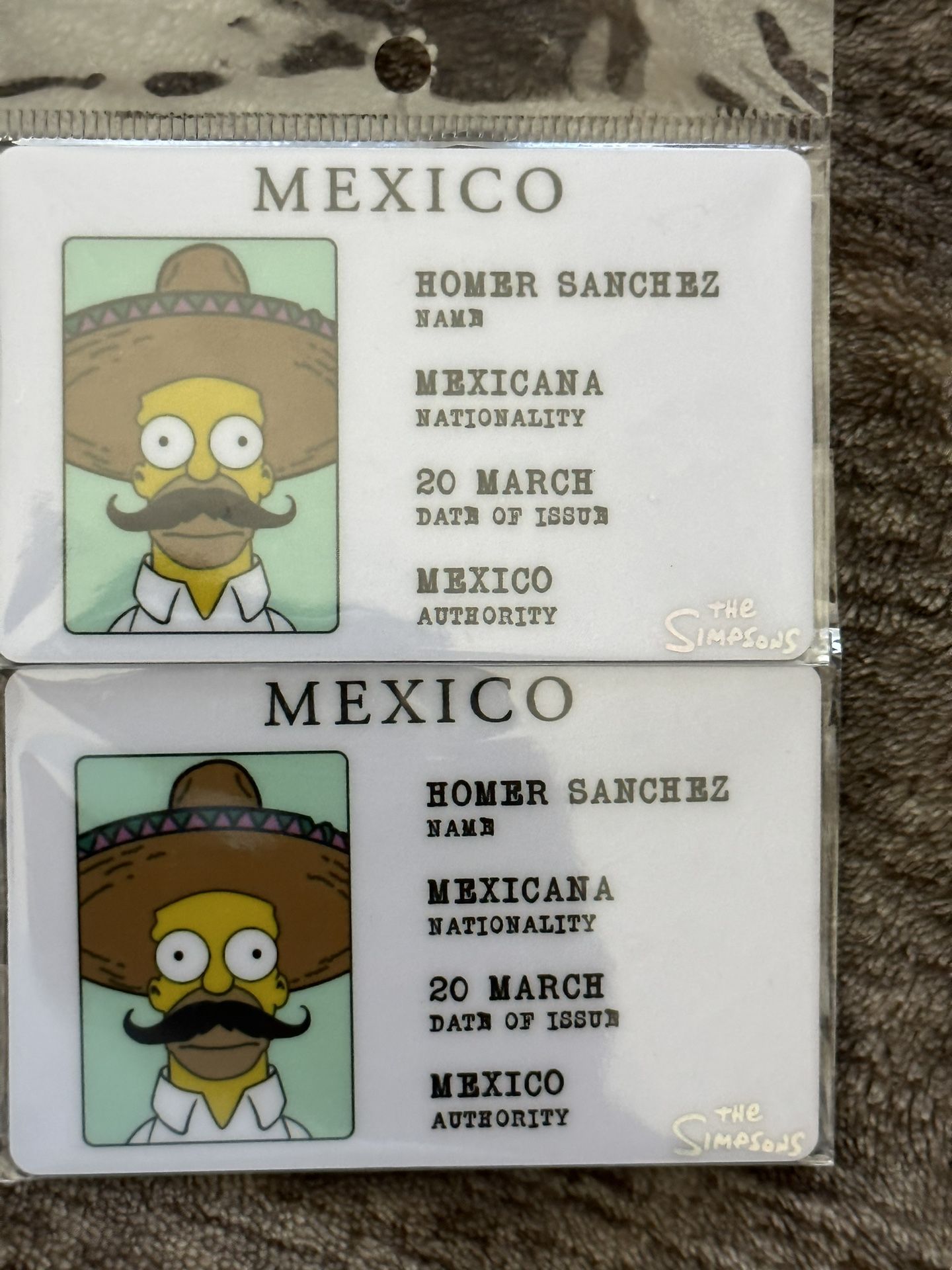 Simpsons Mexico ID