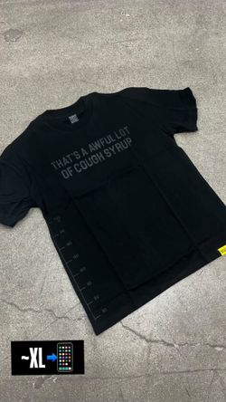 Awful lot of cough syrup t-shirt