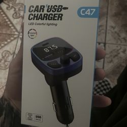 FM music player car usb charger