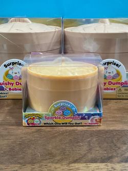 100% Authentic Mini Zorbitz Mystery Sparkle Dumpling Squishy SEALED! Glitter New