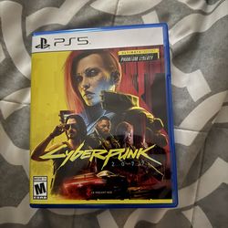 Cyberpunk 2077 PS5 Ultimate Edition WITH PHANTOM LIBERTY DLC INCLUDED