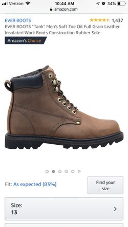 Size 13 Work Boots brand new