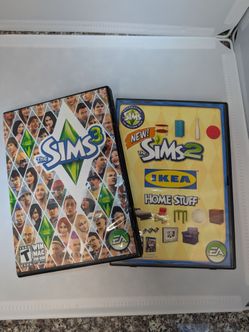 The Sims 3 + The Sims 2 IKEA Home Stuff PC/Mac DVD-ROM Lot EA Games