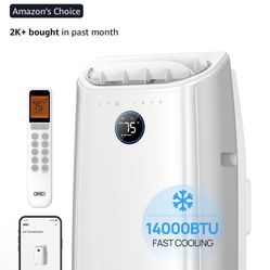 DREO 14,000 BTU Portable AC