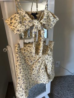 Two piece skirt and top