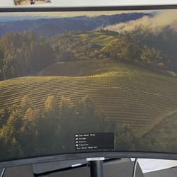 Samsung 34” Ultrawide LED Curved Monitor 1440p