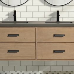 55” Floating Bathroom Vanity - On Sale! 
