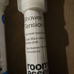 Shower Tension Rod - White