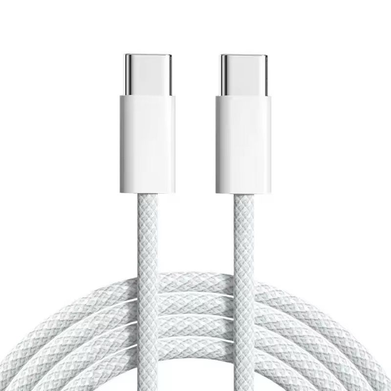 iPhone 15 Fast Charger, Braided Cable For Apple iPhone & Samsung, Data Transfer