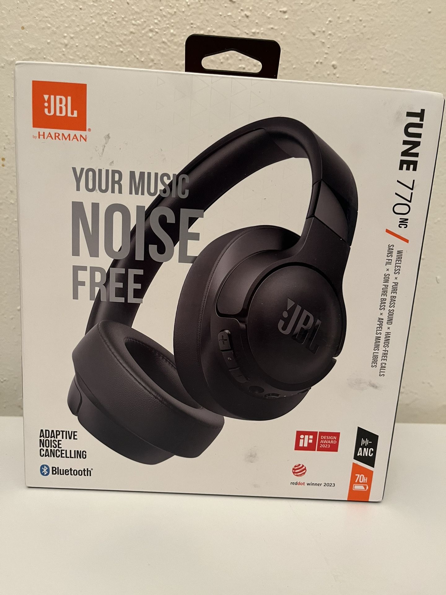 Jbl Tune 770 Noise Cancelling Wireless Headphones