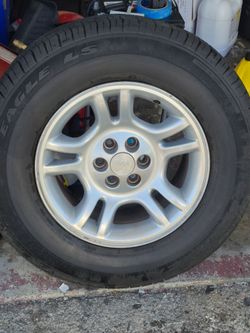 Tire and rim