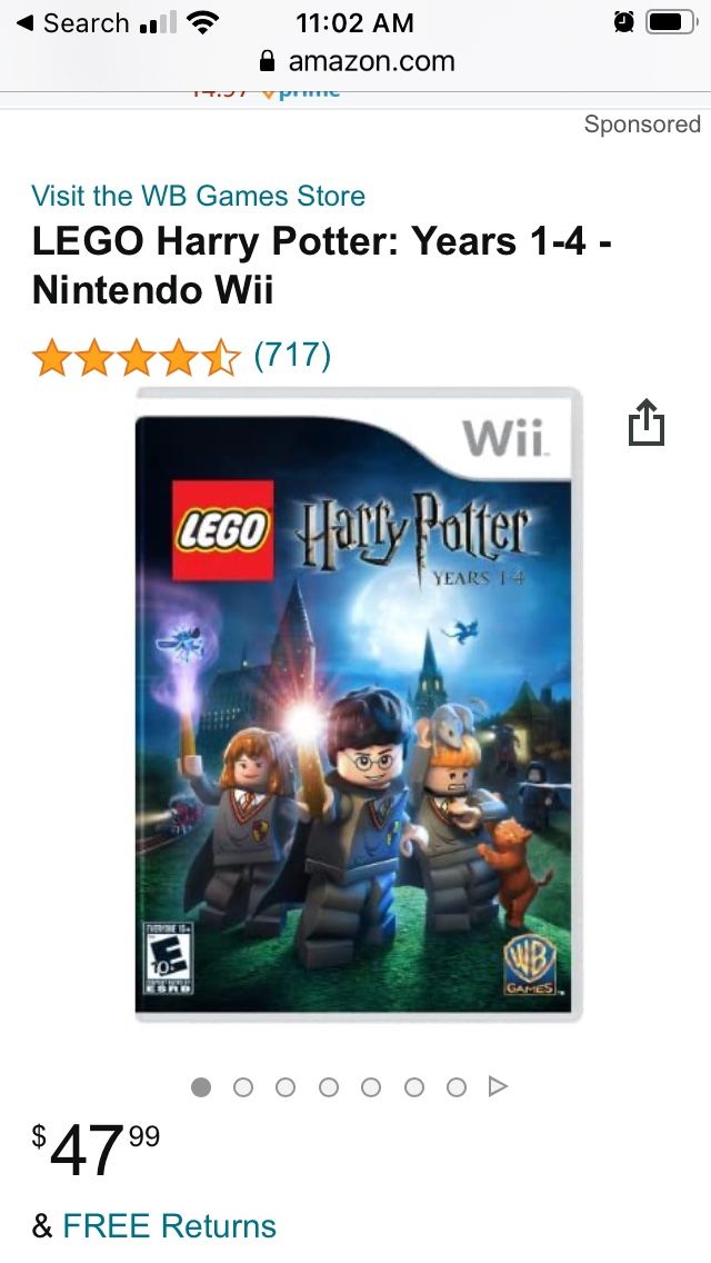 Lego Harry Potter Wii Game
