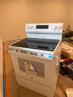Brand New GE 30” Electric Range – Never Used