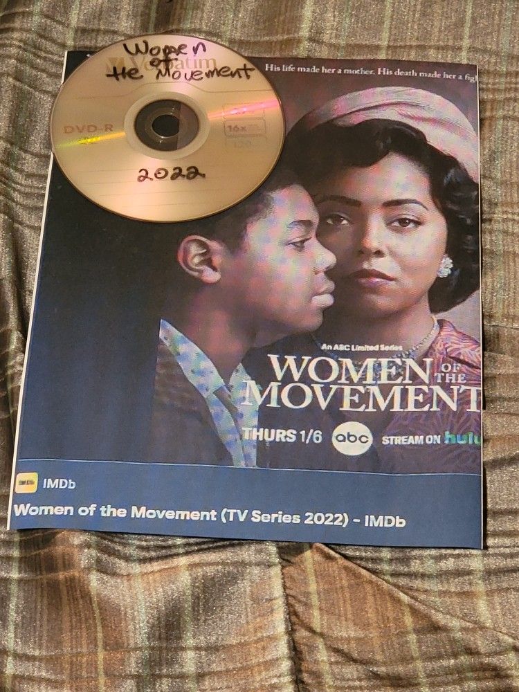 WOMEN OF THE MOVEMENT DVD 2022