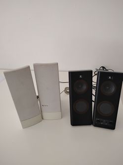 Logitech and Infinity Desktop Speaker Sets