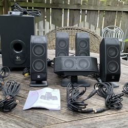 skrive generøsitet Ru Logitech X-540 5.1 5-Speaker System with SubWoofer for Sale in Sausalito,  CA - OfferUp