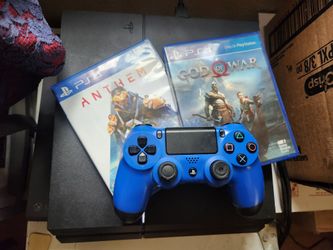 Sony PS4 W Remote and Games "In Good Working Condition "