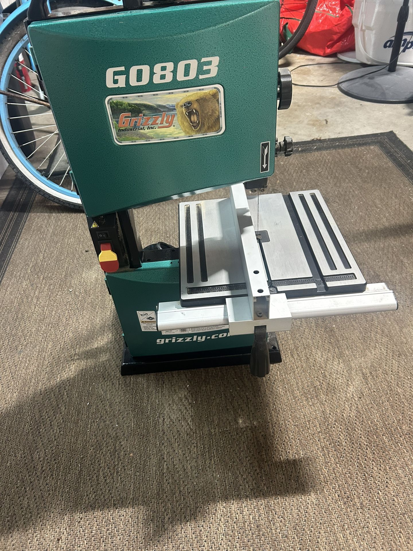 Grizzly 9” Bandsaw (Model G0803) – $150 (OBO)