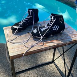 Rudis Sly Fox-Tbilisi 2.0 Dave Schultz Black Athletic Wrestling Shoes Mens 8