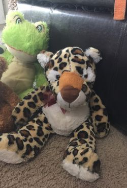 Leopard stuff animal
