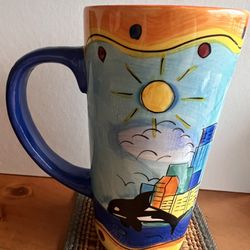 Seattle Space Needle Pier Riverfront Large Coffee Cup Mug (Michaels Co.)