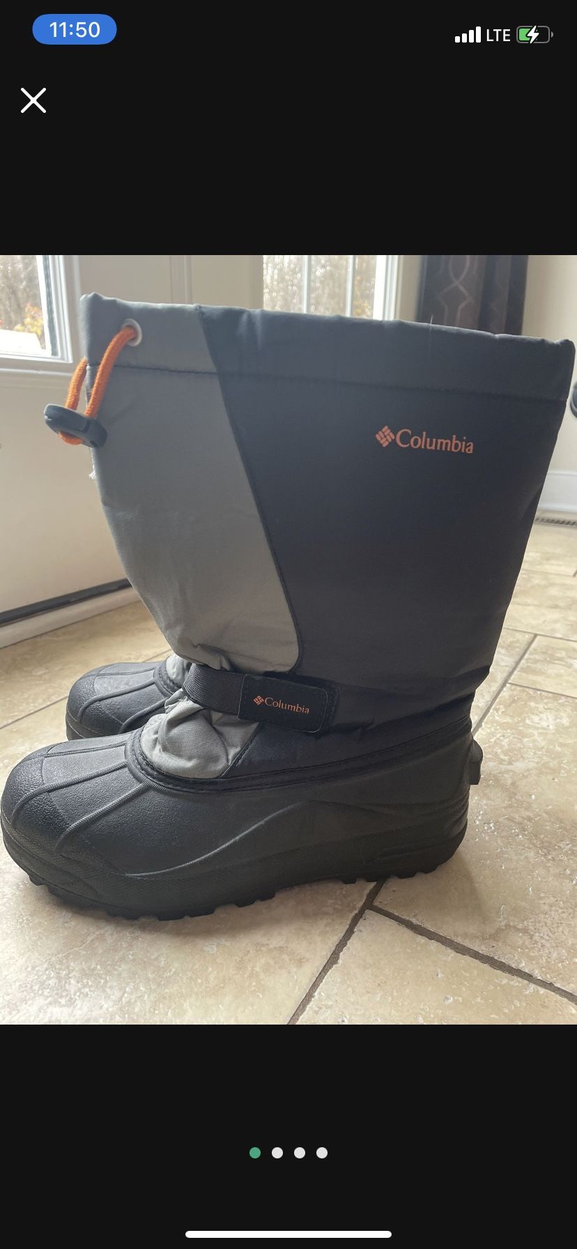 Columbia Snow Boots, Size 6