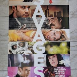 Savages Movie Poster