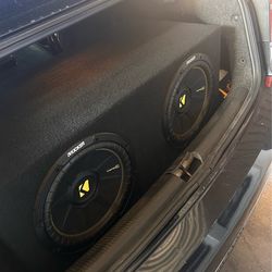 12’ Kicker Subs