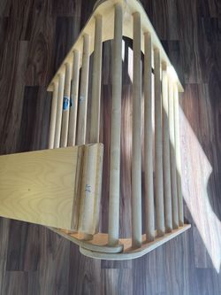 Wooden climbing Triangle + Ramp