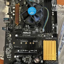 ASRock Z170 Pro 4S + Intel i5-6600 Motherboard CPU